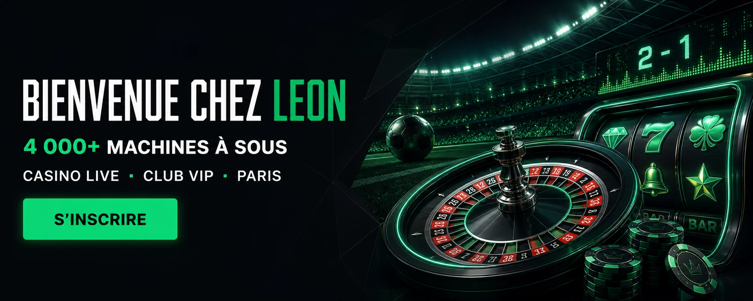 Leon Casino France, plus de 4 000 machines à sous, casino live et paris