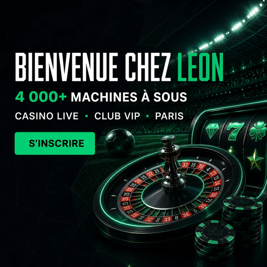 Leon Casino, plus de 4 000 machines à sous, casino live et paris